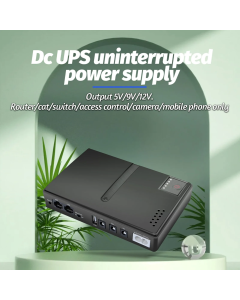 Резервно захранване за малки устройства UPS 15V 24V POE 5V 9V 12V USB 18W